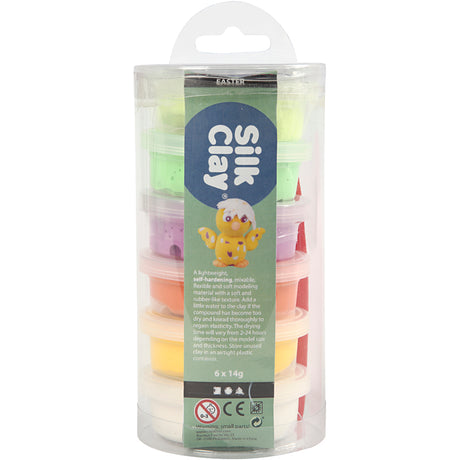 Creativ Company Couleurs de printemps, 6x14gr.