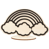 Figurine d'entreprise Creativ pour la décoration, arc-en-ciel, h : 10,5 cm, 1 pièce