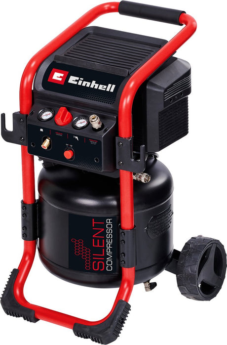 Compresseur silencieux Einhell te-ac 240 24 (noir rouge, 24 litres)