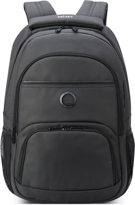 Delsey element sac à dos aviator – 21l – sac à dos ordinateur 15 pouces – port USB – RFID – graphite