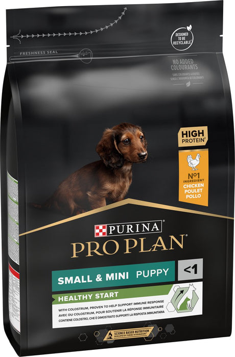 Pro plan healthy start chiot petit mini - nourriture sèche pour chien - poulet - 3 kg