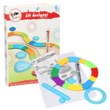 Jeu de caractères en spirale