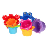 Gobelets empilables animaux, 8 pcs.