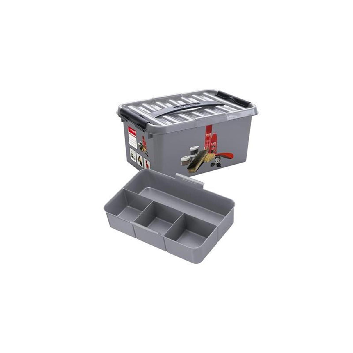 Boîte de cirage de chaussures Sunware q-line 6 litres