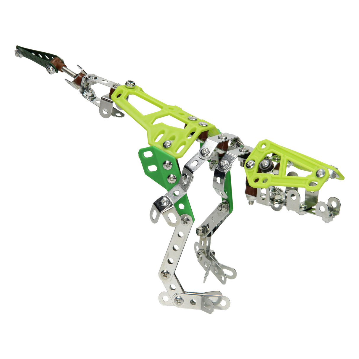 Jeu de construction dinosaure en métal, 171 pièces.