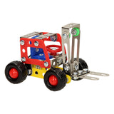 Jeu de construction en métal - chariot élévateur, 88 pcs.