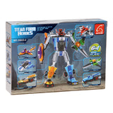 Jeu de construction Titan Heroes - vert espace, 51 pcs.