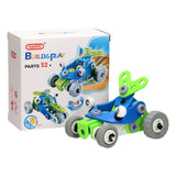 Bau a spillt Set Racing Autoen 2in1, 54dlg.