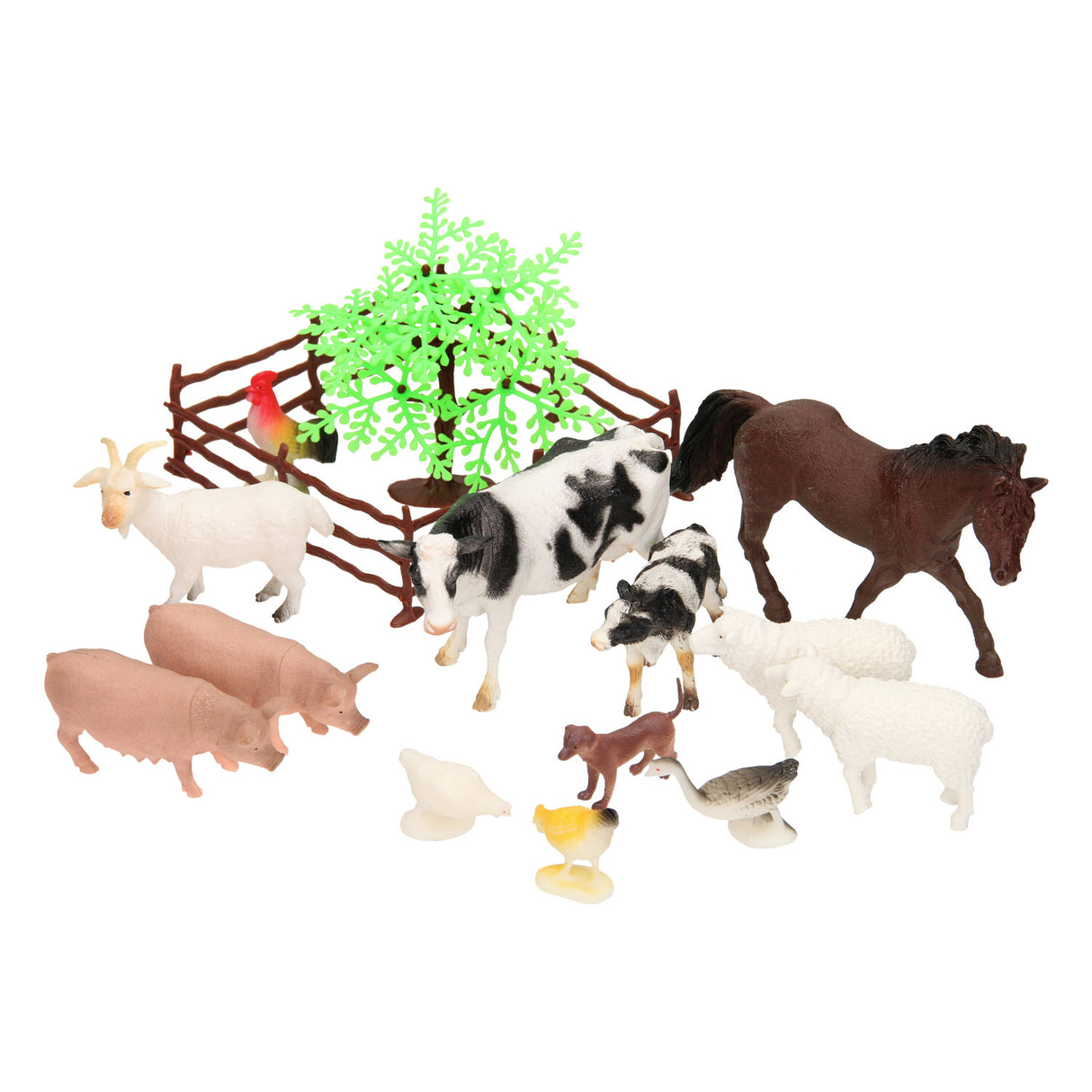 Ensemble de jeu à la ferme, 18 pièces