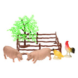 Ensemble de jeu à la ferme, 18 pièces