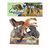 Ensemble de jeu de luxe animaux sauvages, 5 pcs.
