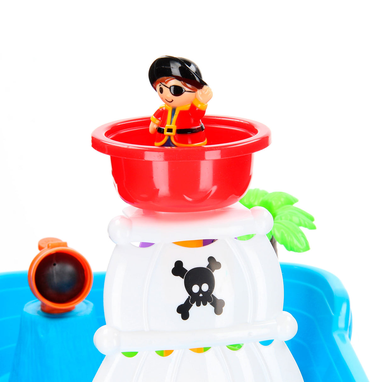 Ensemble de jeu de sable et d'eau bateau pirate