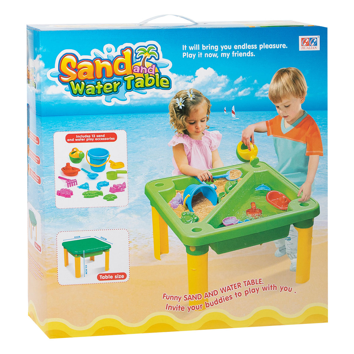 Sandbord Deluxe, 18dlg.