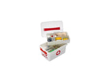 Sunware q-line trousse de premiers secours avec insert 6l blanc | 4 pièces