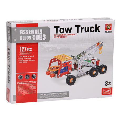 Konstruktionsset Metal Tow Truck, 127dlg.