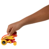 Flamme de voiture de cascade