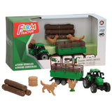 Tracteur avec accessoires - set 3