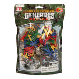 Soldats à colorier en sachet, 100 pcs.