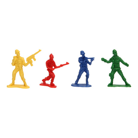 Soldats à colorier en sachet, 100 pcs.
