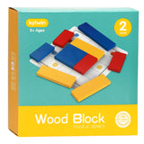 Puzzle IQ en bois, niveau 2