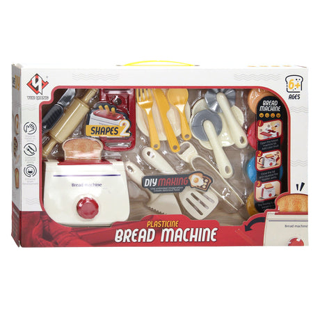 Grille-pain en argile avec accessoires - 4 pots en argile