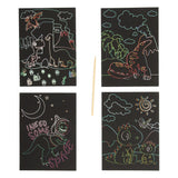 Cartes à gratter dinosaures