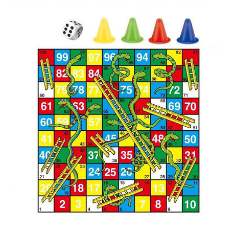 Jeu d'échelle de serpents petit