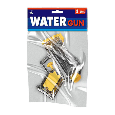 Pistolet à eau noire transparent