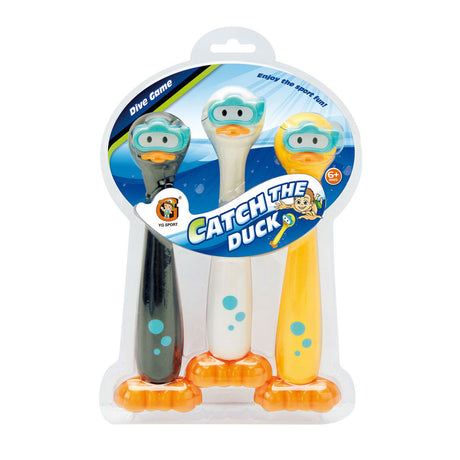 Barres de plongée canards amusants, 3 pièces.