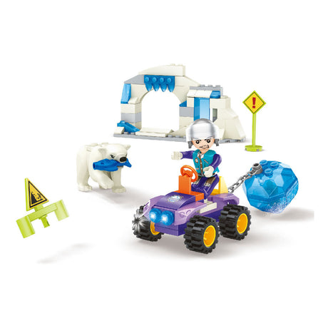 Jeu de construction mission polaire - 98 pcs.