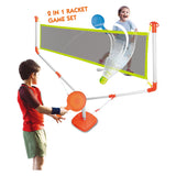 Filet de sport mobile avec raquettes