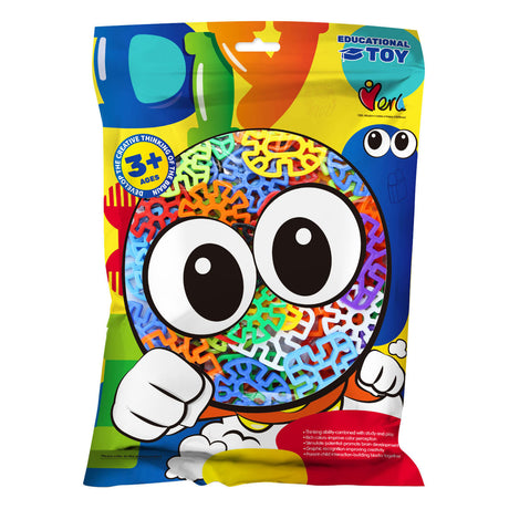 Jouets Lobbes, par exemple formes de construction en sac, 38 pcs.
