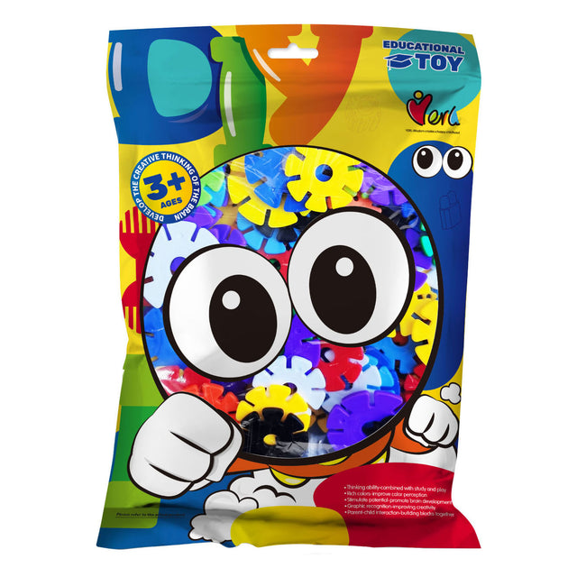 Jouets Lobbes, par exemple des tours de construction dans un sac, 124 pcs.