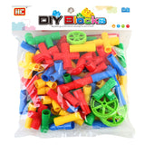 Roues en tube de construction, 72 pcs.