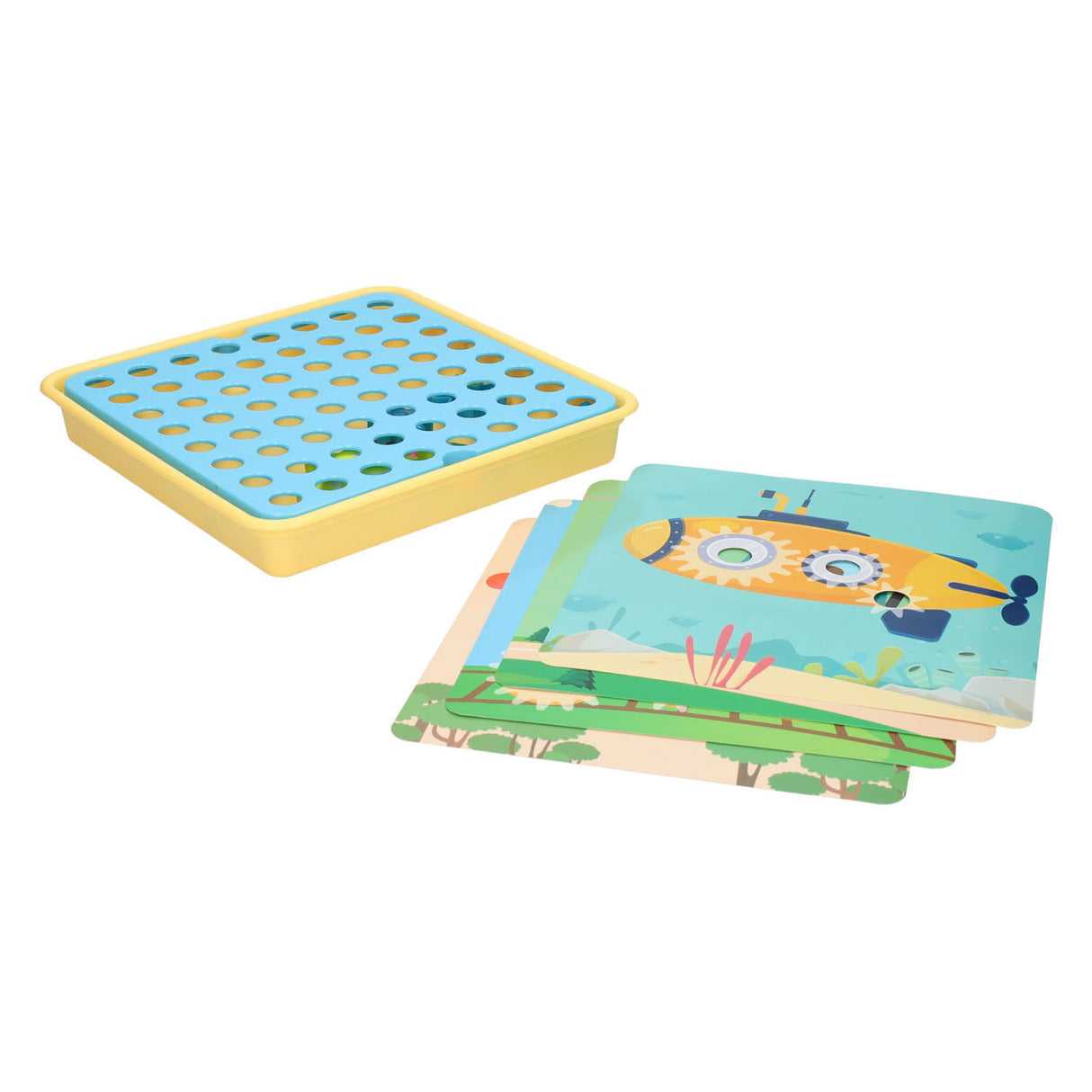 Jeu d'engrenages jaune, 20 pcs.