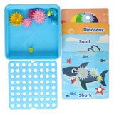 Jeu d'engrenages bleu, 20 pcs.
