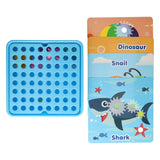 Jeu d'engrenages bleu, 20 pcs.