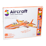 Jeu de construction d'avion avec hélice fonctionnelle