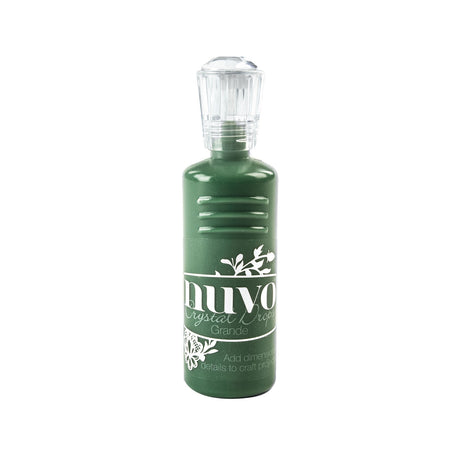 Nuvo par tonic studios nuvo • grande gouttes vert forêt brillant
