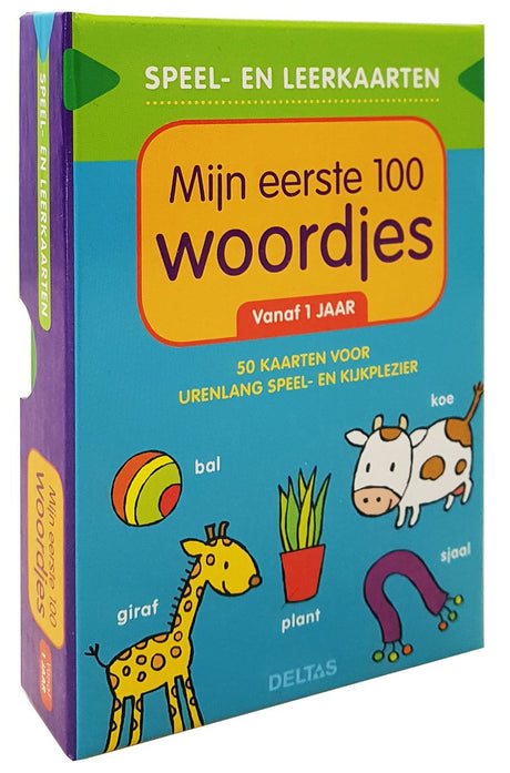Cartes d'apprentissage deltas speelen mes 100 premiers mots