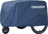 Remorque de vélo cargo garage pliable Croozer bleu foncé