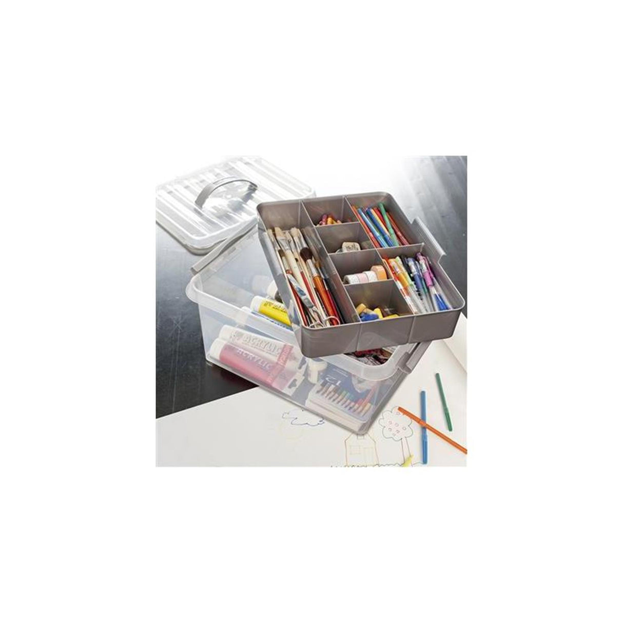 Sunware q-line multibox 15 litres en plastique