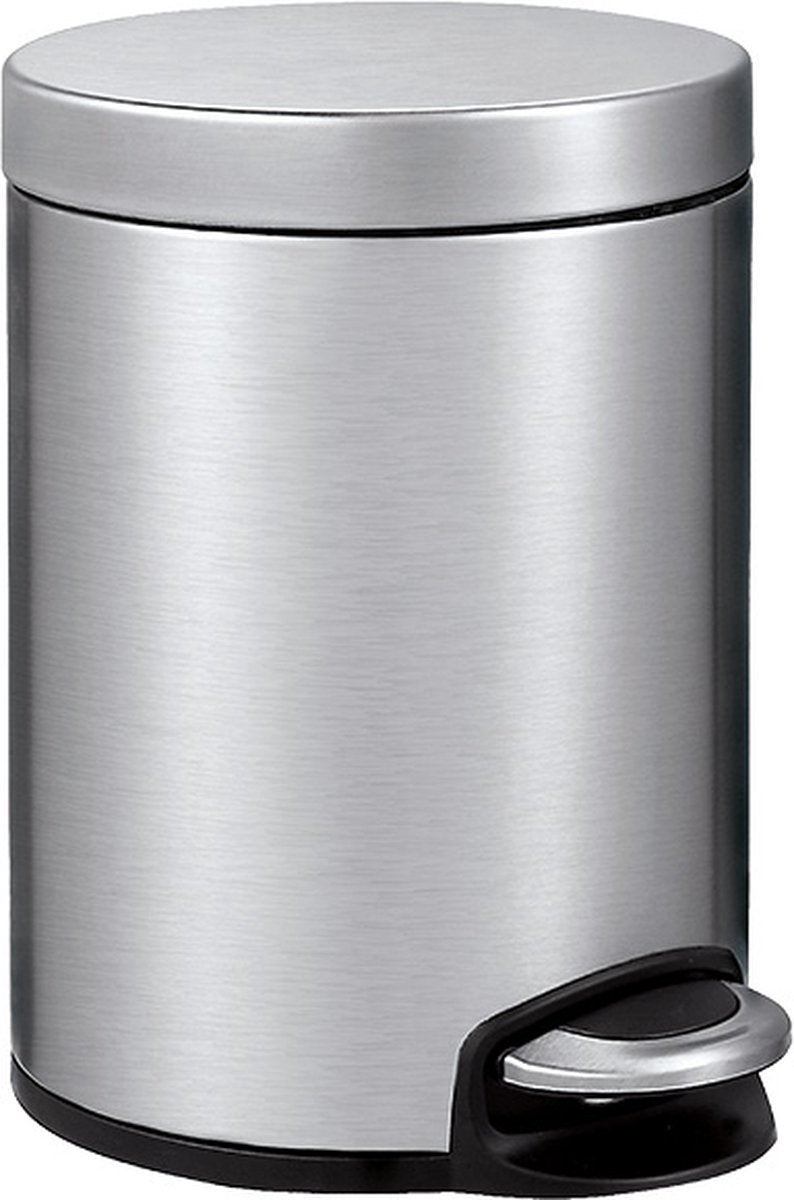 EKO Poubelle à pédale EKO Serene 5L Inox Brossé