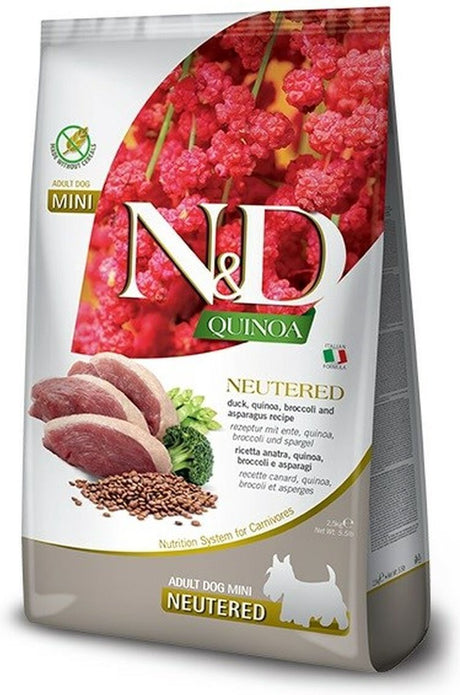 N d feed farmina canard adulte brocoli 2,5 kg