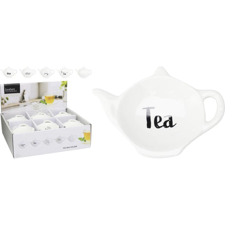 Excellent porte-sachets de thé pour articles ménagers 4 assortis | 4 pièces