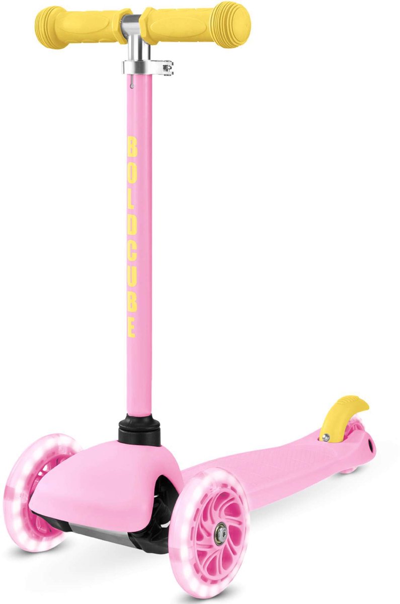 Trottinette à trois roues Volare boldcube teeny - rose