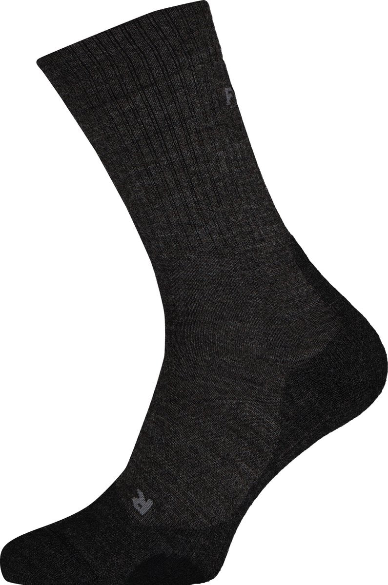 Falke tk2 laine anti-ampoules laine épaisse matériau fonctionnel chaussettes de marche femme gris - taille 35-36