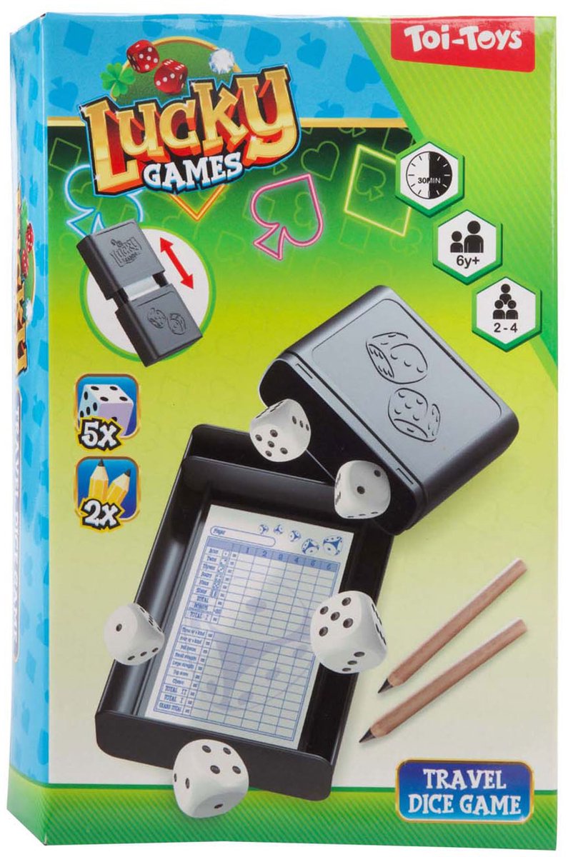 Jeu de dés de voyage