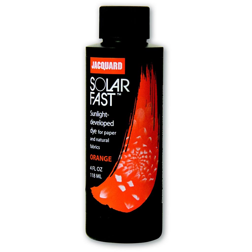 Jacquard solarfast - colorant photosensible, orange (101), 118 ml 1 flacon