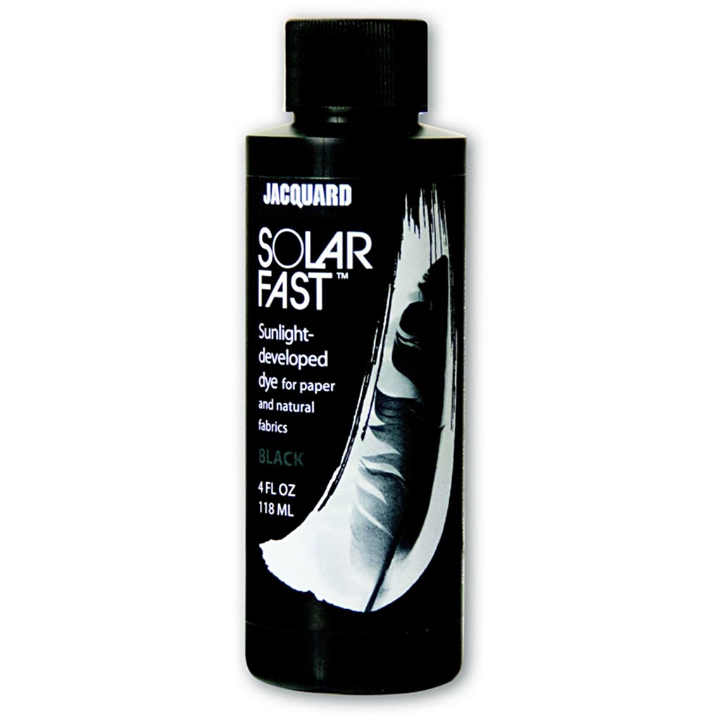 Jacquard solarfast - colorant photosensible, noir (113), 118 ml 1 bouteille